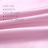 Lilac 100% Pure Mulberry Silk Fabric 19mm Cut - to - Size Silk Fabric - NOCHKA
