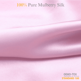 Lilac 100% Pure Mulberry Silk Fabric 19mm Cut - to - Size Silk Fabric - NOCHKA
