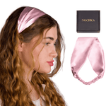 Lilac Pure Silk Headband - NOCHKA
