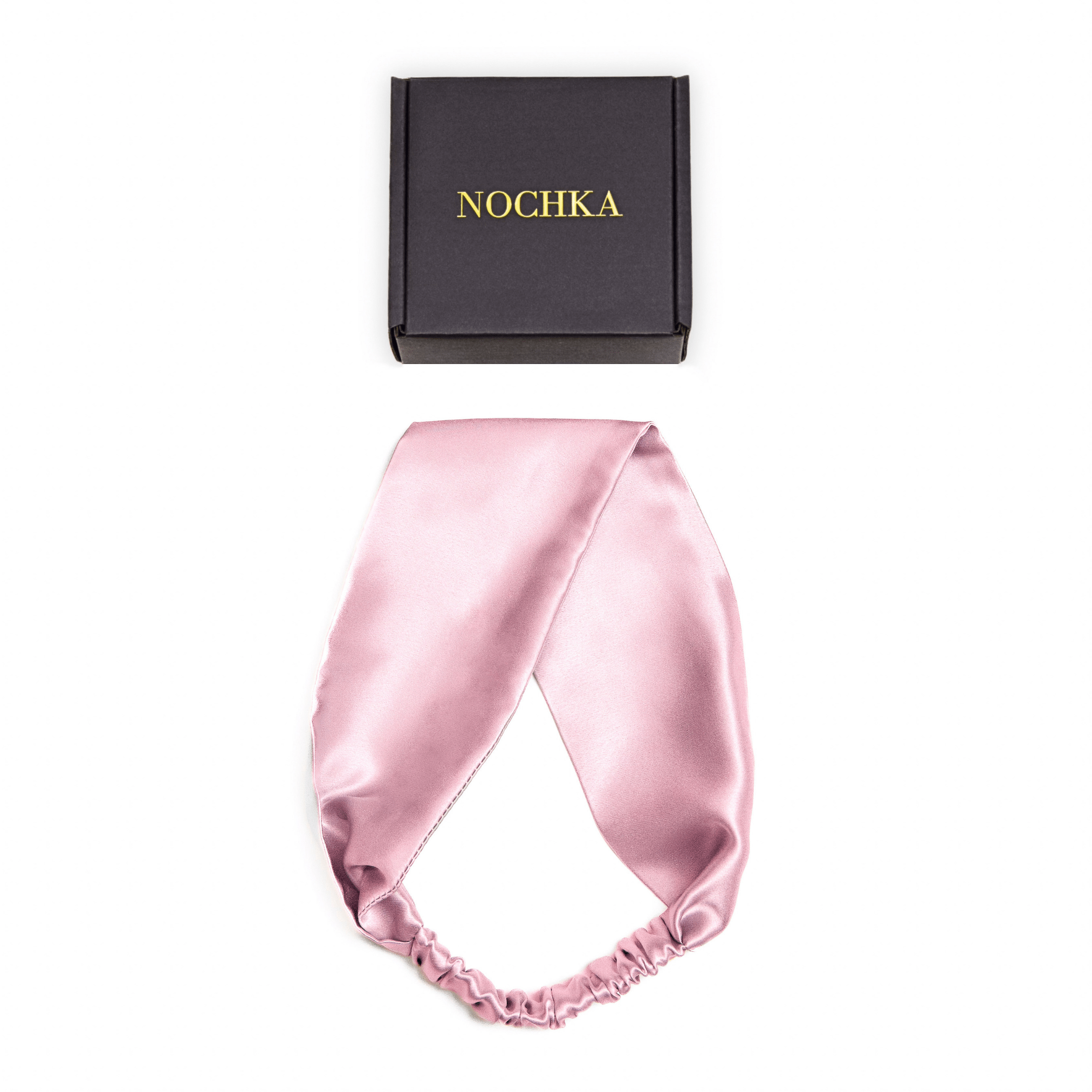 Lilac Pure Silk Headband - NOCHKA
