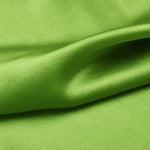 Lime 100% Pure Mulberry Silk Fabric 19mm 44" Width Pre - Cut Silk Fabric - NOCHKA
