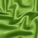 Lime 100% Pure Mulberry Silk Fabric 19mm 44" Width Pre - Cut Silk Fabric - NOCHKA
