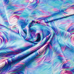 Lollipop Print 100% Pure Mulberry Silk Fabric 19mm 54" Width Pre - Cut Silk Fabric - NOCHKA
