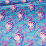 Lollipop Print 100% Pure Mulberry Silk Fabric 19mm 54" Width Pre - Cut Silk Fabric - NOCHKA
