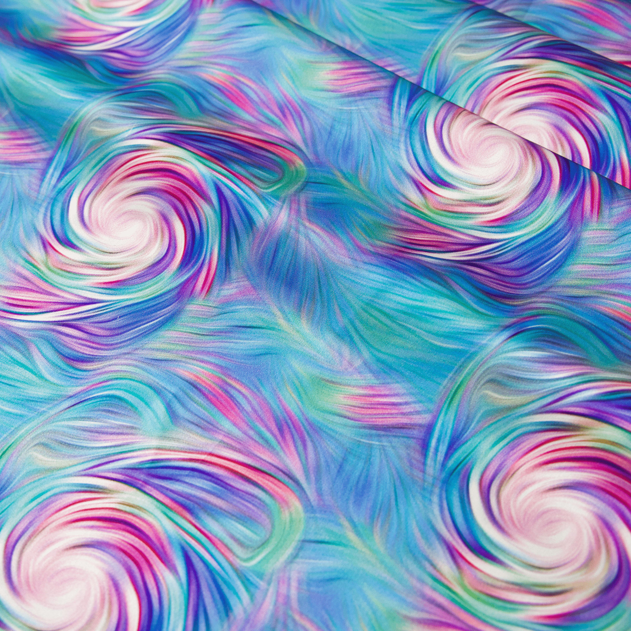 Lollipop Print 100% Pure Mulberry Silk Fabric 19mm 54" Width Pre - Cut Silk Fabric - NOCHKA
