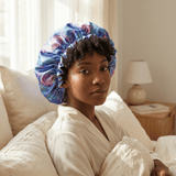 Lollipop Print Pure Mulberry Silk Bonnet – Reversible & Durable - NOCHKA

