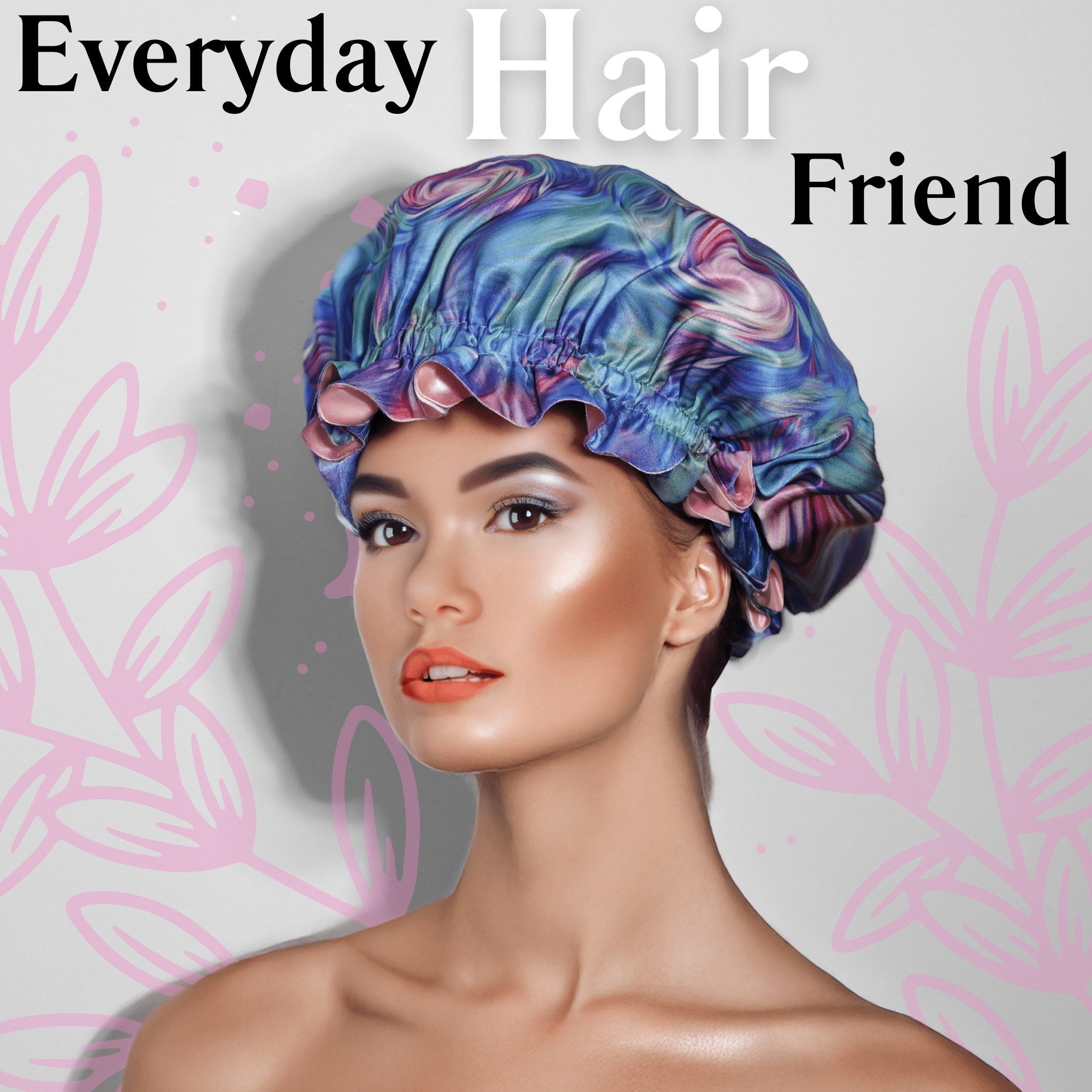 Lollipop Print Pure Mulberry Silk Bonnet – Reversible & Durable - NOCHKA
