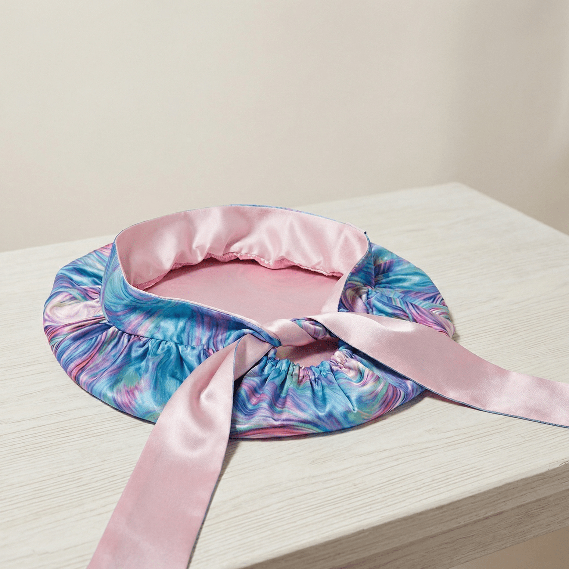 Lollipop Reversible Bonnet with Ties - NOCHKA
