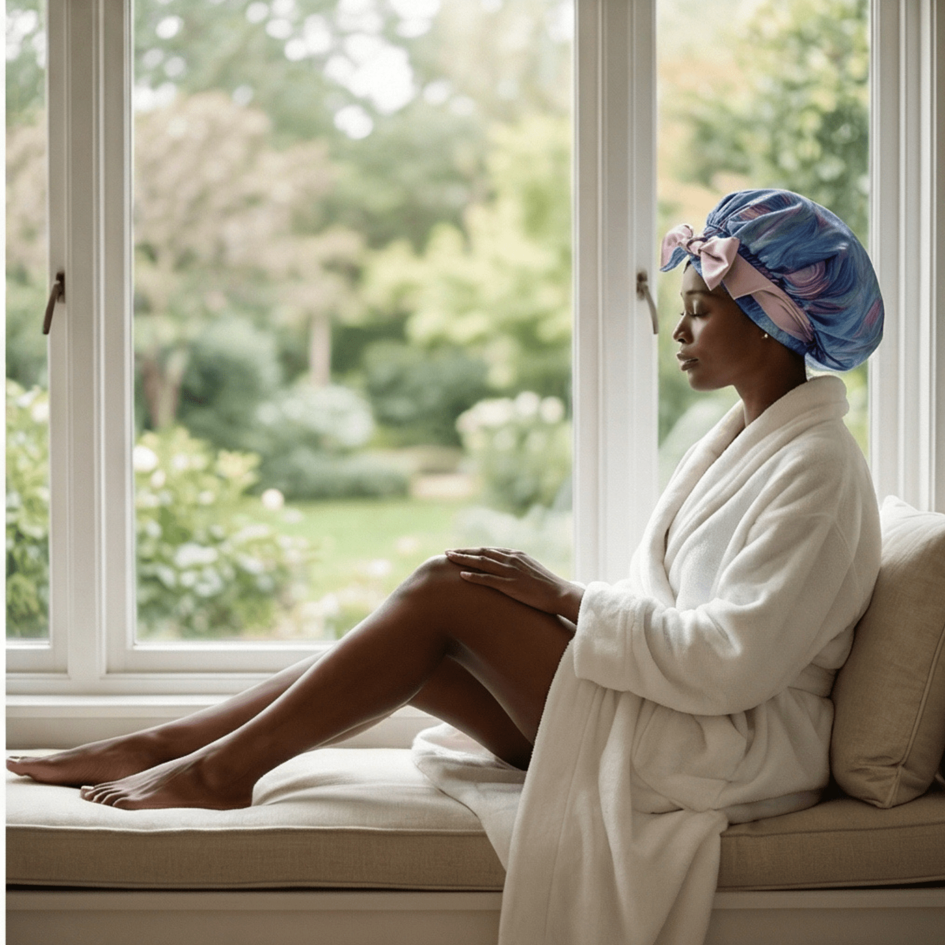 Lollipop Reversible Bonnet with Ties - NOCHKA
