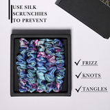Lollipop Ultra - Skinny Silk Scrunchies (Set of 5) - NOCHKA
