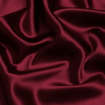 Mahogany Red Color 100% Pure Mulberry Silk Fabric 19mm Cut - to - Size Silk Fabric - NOCHKA
