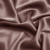 Mahogany Rose 100% Pure Mulberry Silk Fabric 19mm 44" Width Pre - Cut Silk Fabric - NOCHKA
