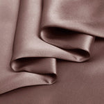 Mahogany Rose 100% Pure Mulberry Silk Fabric 19mm 44" Width Pre - Cut Silk Fabric - NOCHKA
