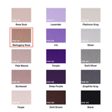 Mahogany Rose 100% Pure Mulberry Silk Fabric 19mm Cut - to - Size Silk Fabric - NOCHKA
