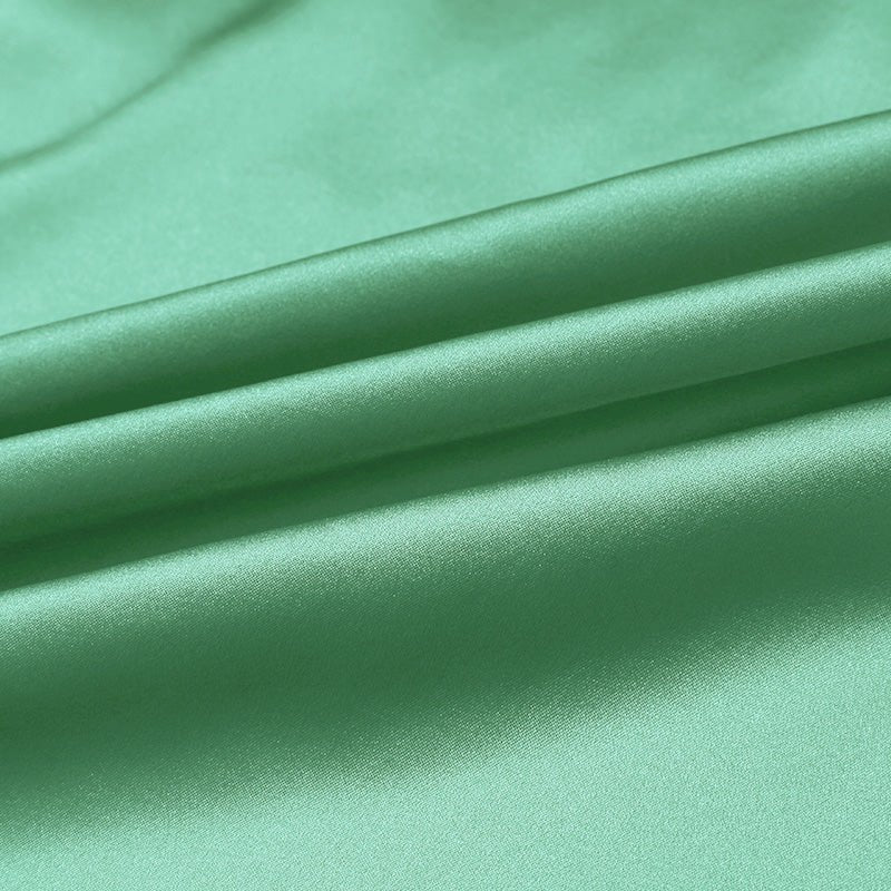 Malachite 100% Pure Mulberry Silk Fabric 19mm 44" Width Pre - Cut Silk Fabric - NOCHKA

