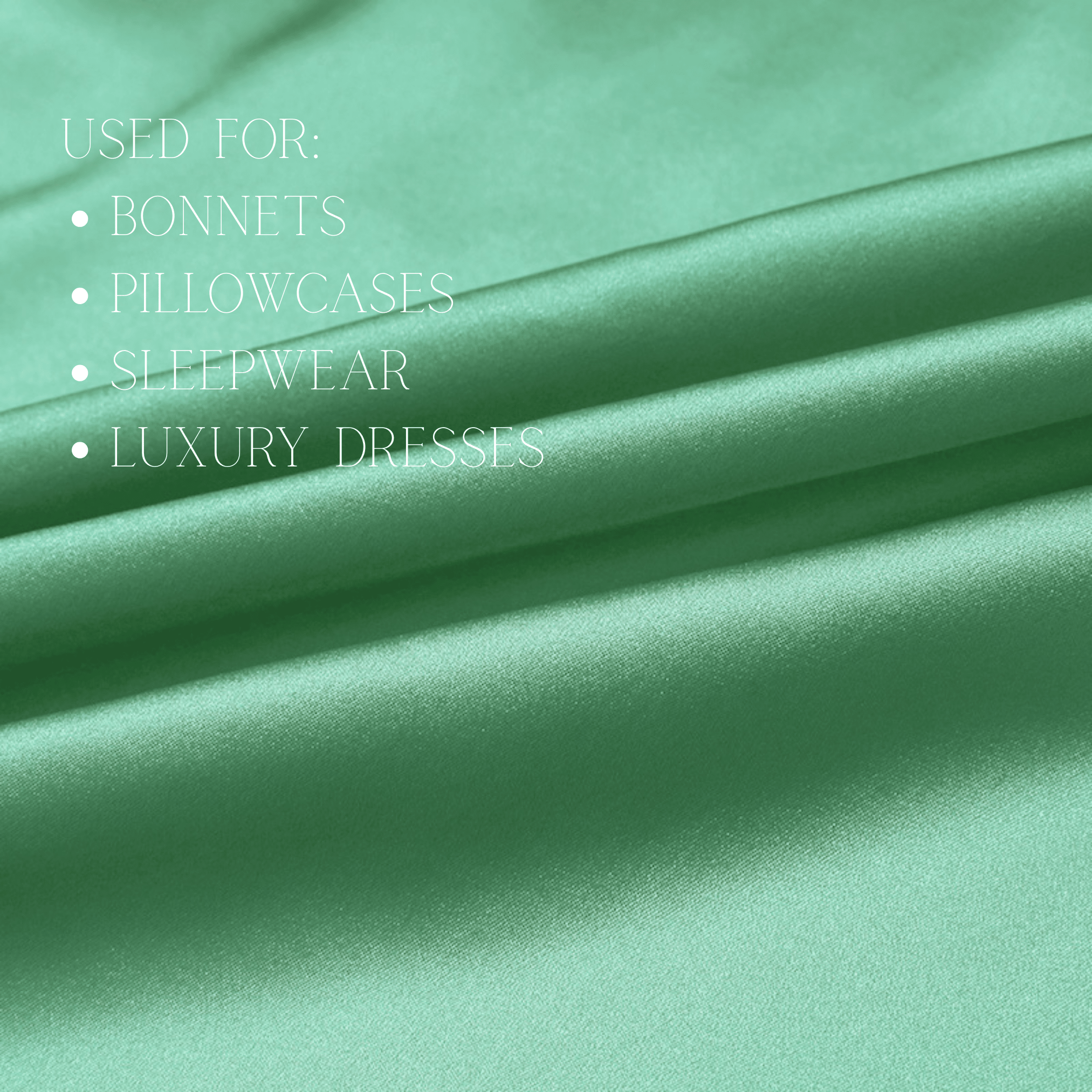 Malachite 100% Pure Mulberry Silk Fabric 19mm Cut - to - Size Silk Fabric - NOCHKA
