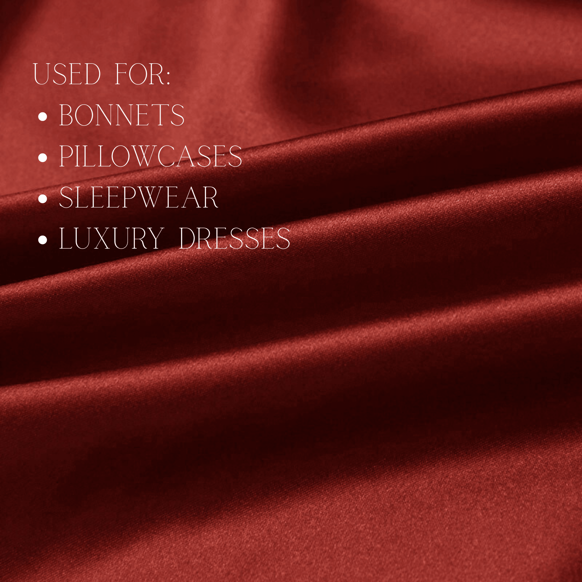 Merlot Red 100% Pure Mulberry Silk Fabric 19mm Cut - to - Size Silk Fabric - NOCHKA
