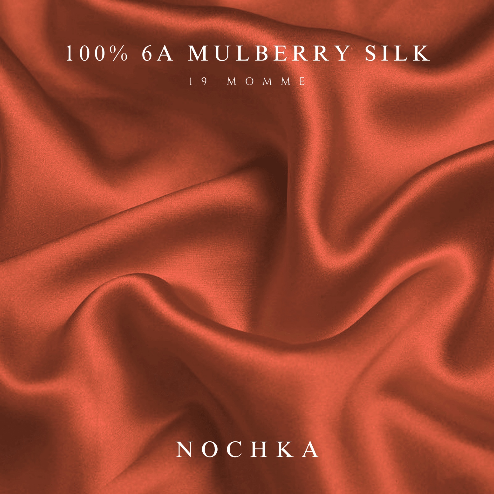 Merlot Red Pure Silk Headband - NOCHKA
