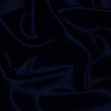 Midnight Blue 100% Pure Mulberry Silk Fabric 19mm 44" Width Pre - Cut Silk Fabric - NOCHKA

