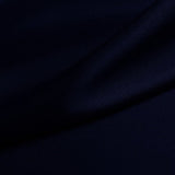 Midnight Blue 100% Pure Mulberry Silk Fabric 19mm 44" Width Pre - Cut Silk Fabric - NOCHKA
