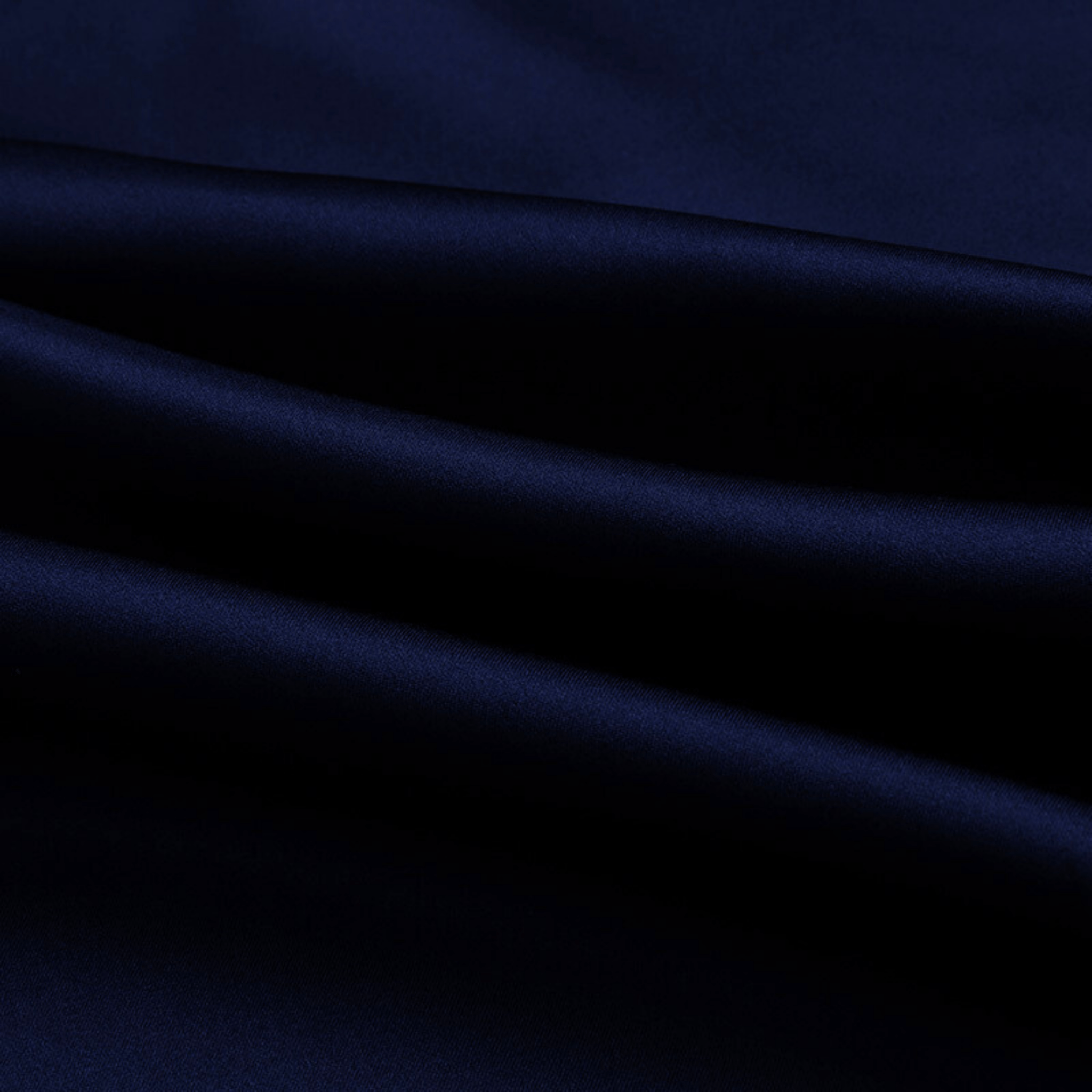 Midnight Blue 100% Pure Mulberry Silk Fabric 19mm Cut - to - Size Silk Fabric - NOCHKA
