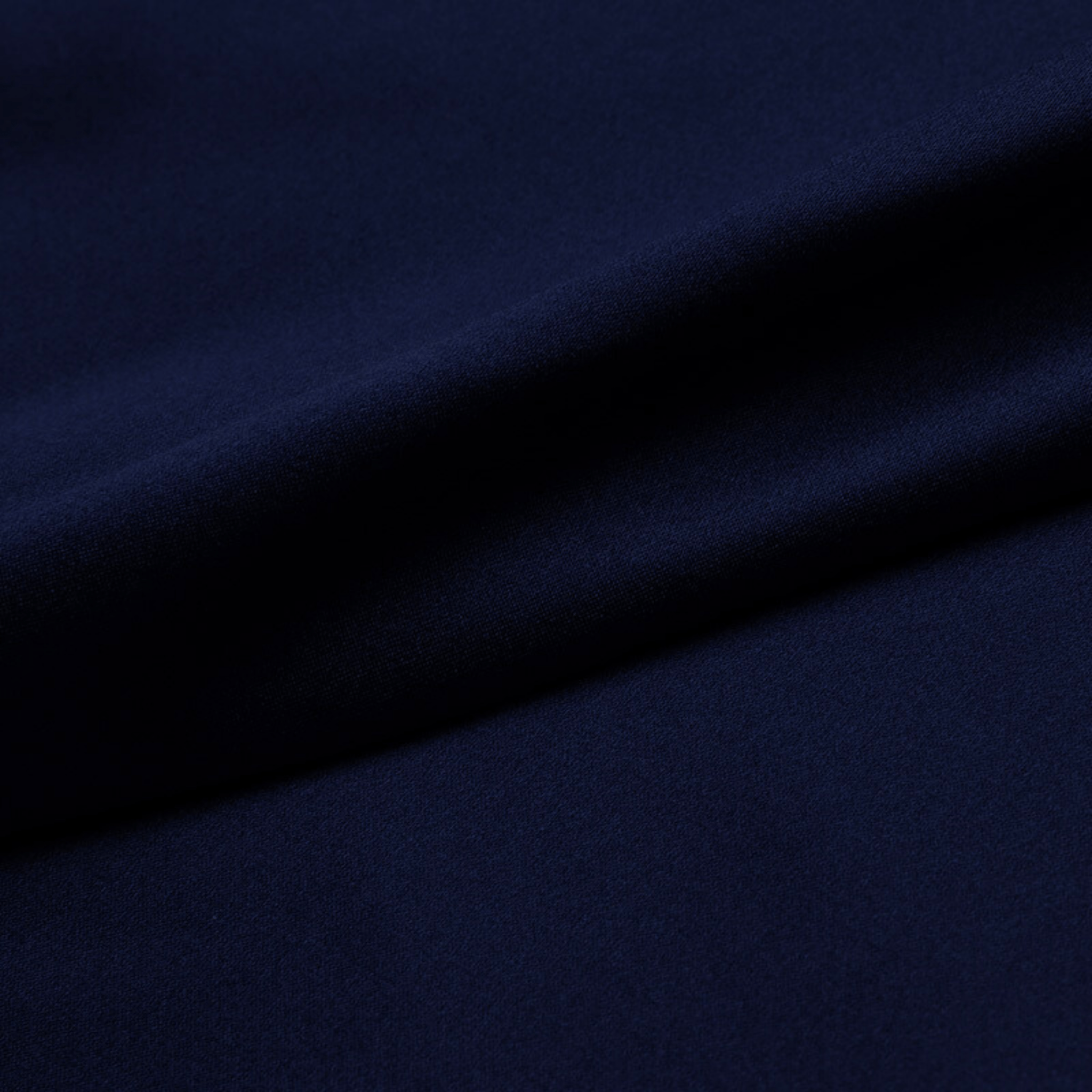 Midnight Blue 100% Pure Mulberry Silk Fabric 19mm Cut - to - Size Silk Fabric - NOCHKA
