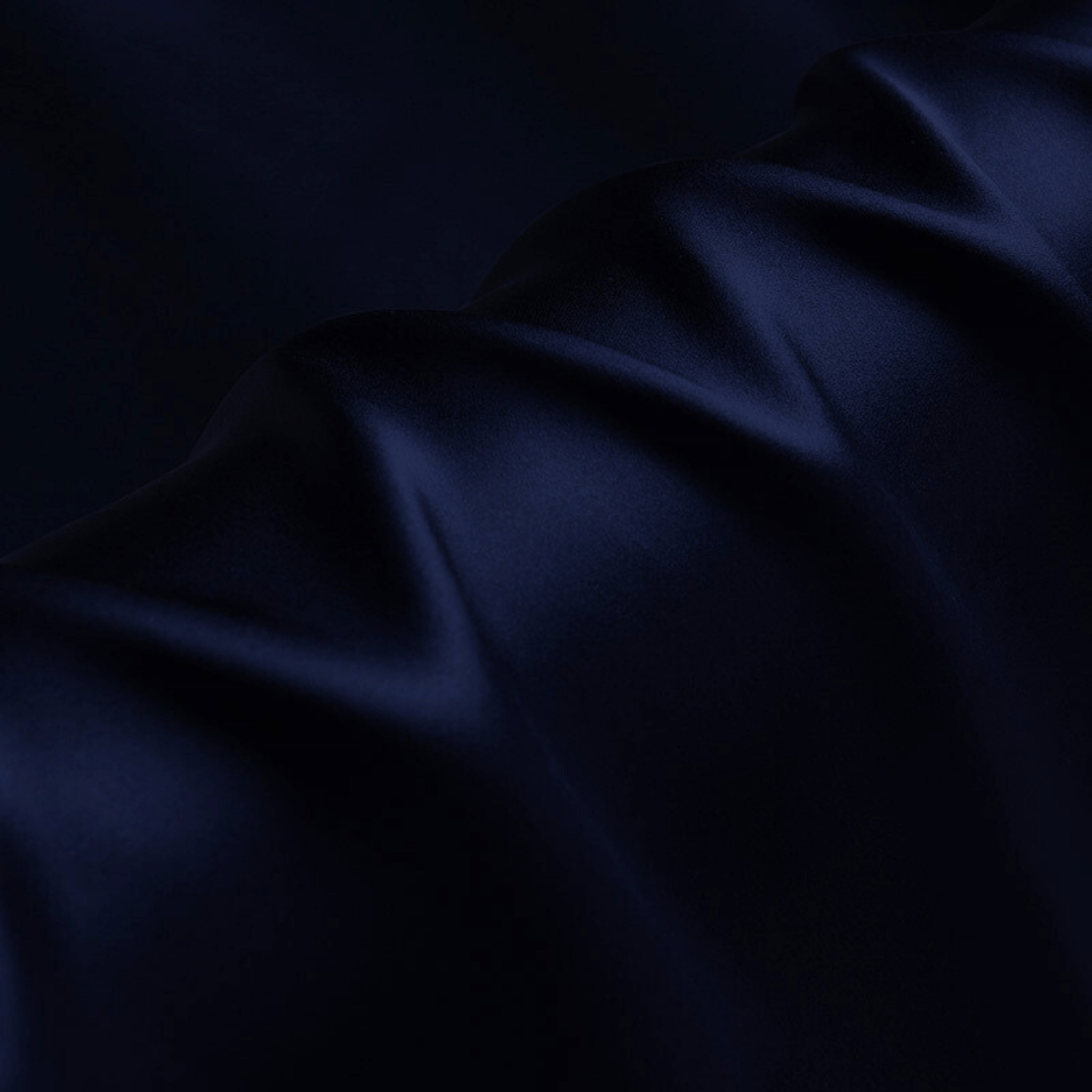 Midnight Blue 100% Pure Mulberry Silk Fabric 19mm Cut - to - Size Silk Fabric - NOCHKA
