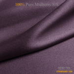 Midnight Lavender 100% Pure Mulberry Silk Fabric 19mm Cut - to - Size Silk Fabric - NOCHKA
