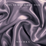 Midnight Lavender Pure Silk Headband - NOCHKA
