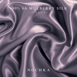 Midnight Lavender Pure Silk Headband - NOCHKA
