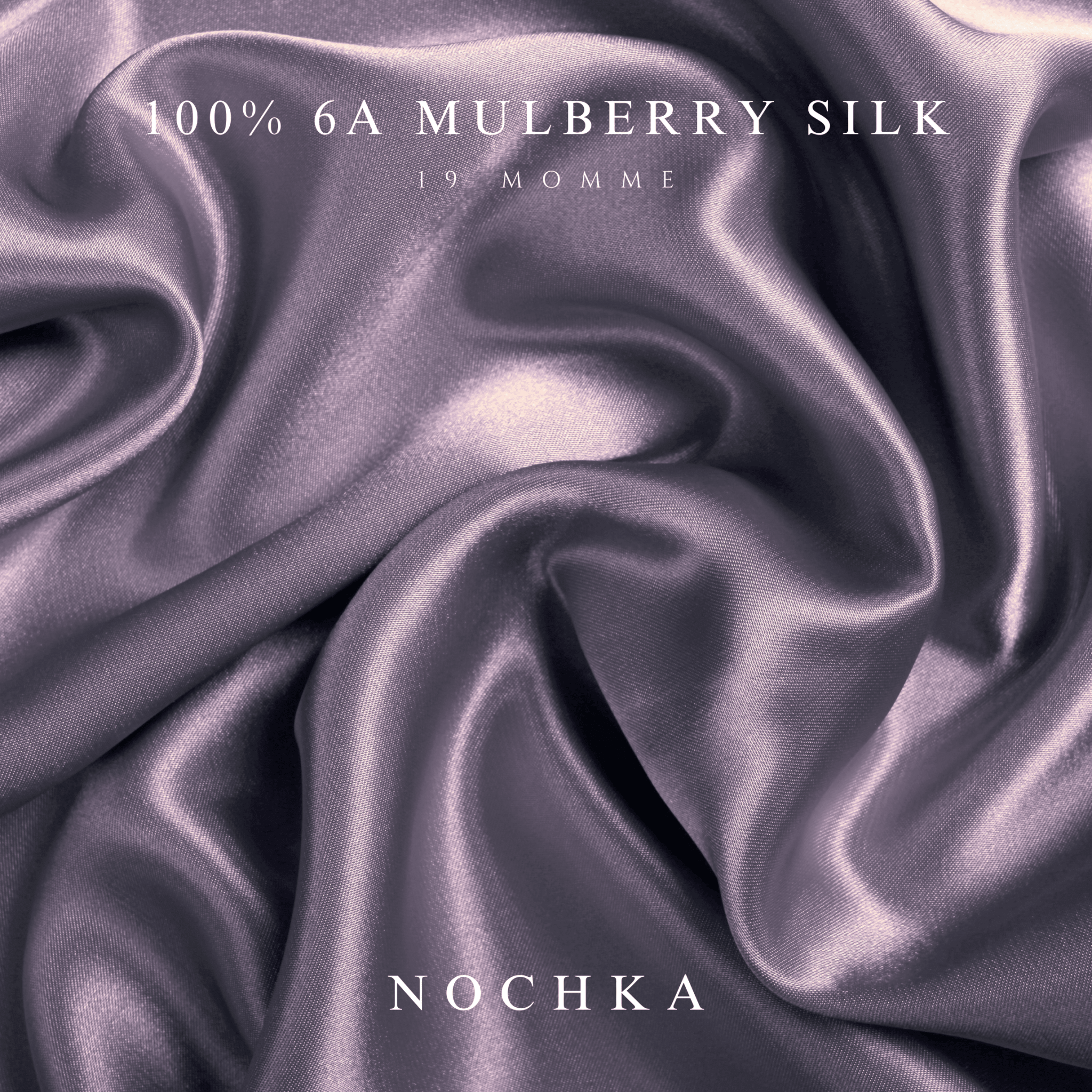 Midnight Lavender Pure Silk Headband - NOCHKA
