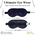 Midnight Pure Silk Sleep Mask - NOCHKA
