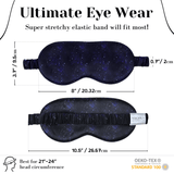Midnight Pure Silk Sleep Mask - NOCHKA
