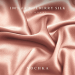 Mulberry Silk Bonnet with Thin Ties – 100% Silk Adjustable 19 Momme Hair Bonnet | Adobe Rose and Caramel - NOCHKA
