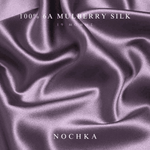 Mulberry Silk Bonnet with Thin Ties – 100% Silk Adjustable 19 Momme Hair Bonnet | Midnight Lavender and Black - NOCHKA
