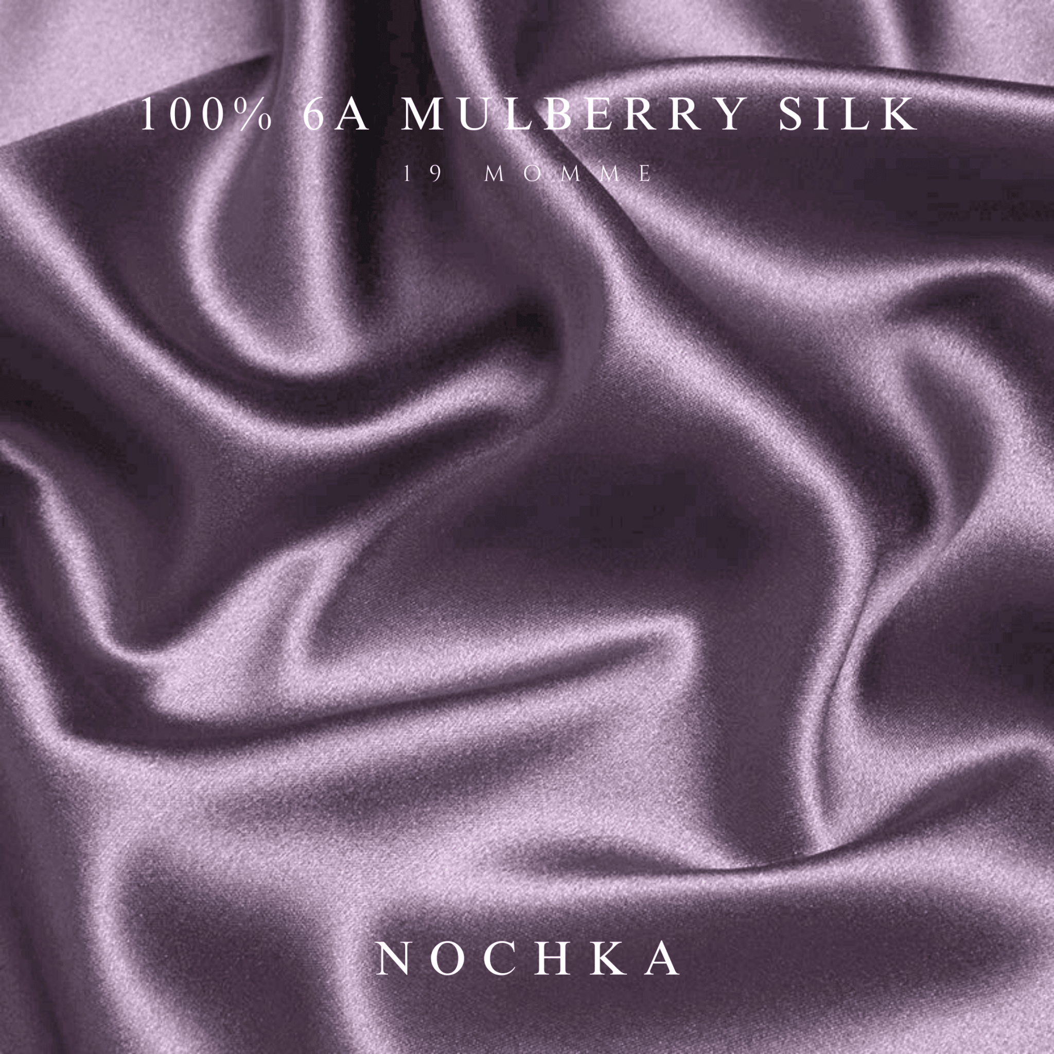 Mulberry Silk Bonnet with Thin Ties – 100% Silk Adjustable 19 Momme Hair Bonnet | Midnight Lavender and Black - NOCHKA
