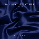 Navy Blue and Hunter Green Reversible Bonnet with Ties - NOCHKA
