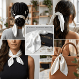 NOCHKA 100% Mulberry Silk Square Scarf – 21"x21" | 19 Momme 6A Grade Silk - NOCHKA
