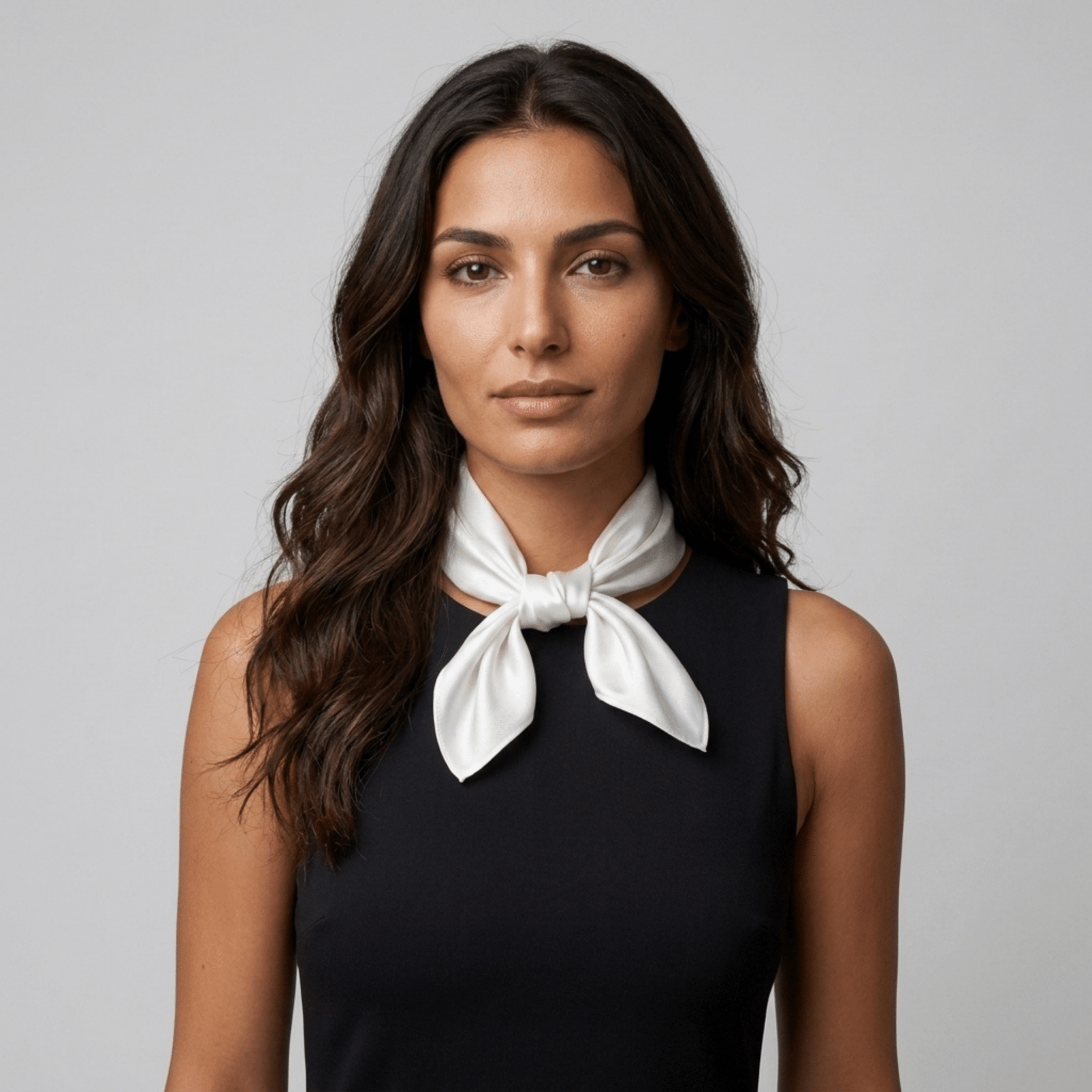 NOCHKA 100% Mulberry Silk Square Scarf – 21"x21" | 19 Momme 6A Grade Silk - NOCHKA
