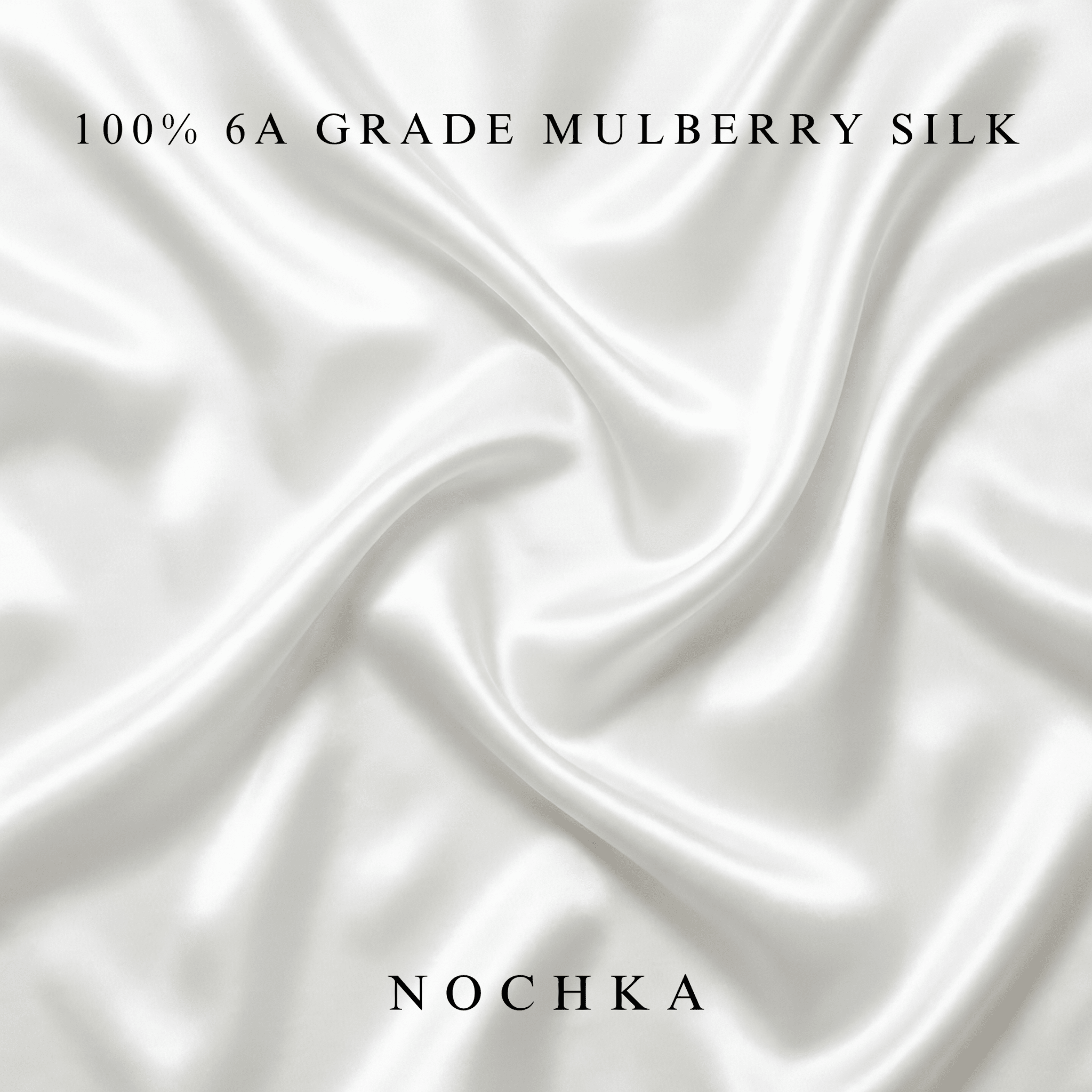 NOCHKA 100% Mulberry Silk Square Scarf – 21"x21" | 19 Momme 6A Grade Silk - NOCHKA
