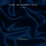 NOCHKA 100% Mulberry Silk Square Scarf – 27"x27" | 19 Momme 6A Grade Silk - NOCHKA
