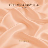 NOCHKA 100% Mulberry Silk Square Scarf – 27"x27" | 19 Momme 6A Grade Silk - NOCHKA
