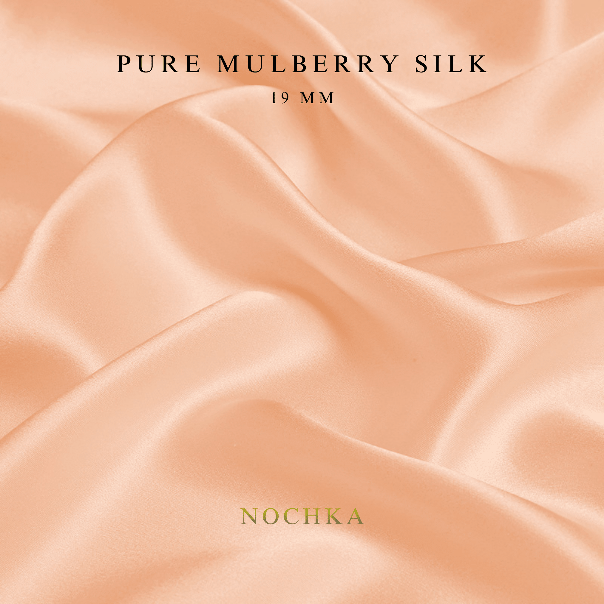 NOCHKA 100% Mulberry Silk Square Scarf – 27"x27" | 19 Momme 6A Grade Silk - NOCHKA
