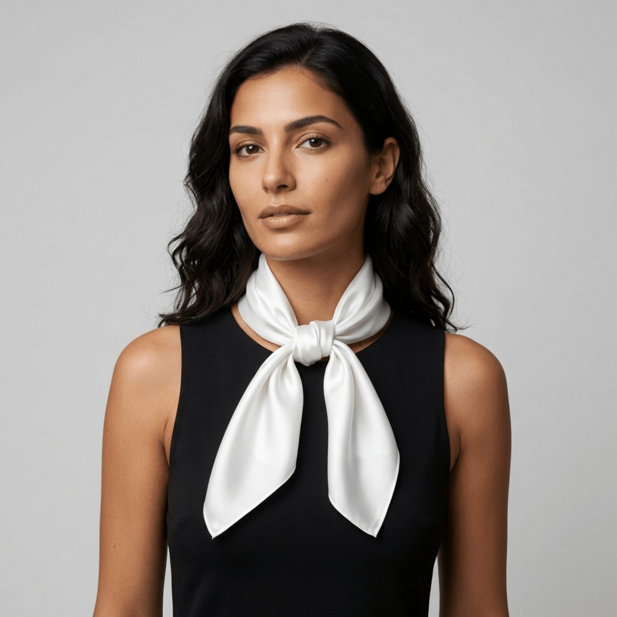 NOCHKA 100% Mulberry Silk Square Scarf – 27"x27" | 19 Momme 6A Grade Silk - NOCHKA
