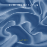 NOCHKA 100% Mulberry Silk Square Scarf – 27"x27" | 19 Momme 6A Grade Silk - NOCHKA

