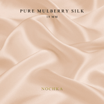 NOCHKA 100% Mulberry Silk Square Scarf – 27"x27" | 19 Momme 6A Grade Silk - NOCHKA
