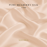 NOCHKA 100% Mulberry Silk Square Scarf – 27"x27" | 19 Momme 6A Grade Silk - NOCHKA
