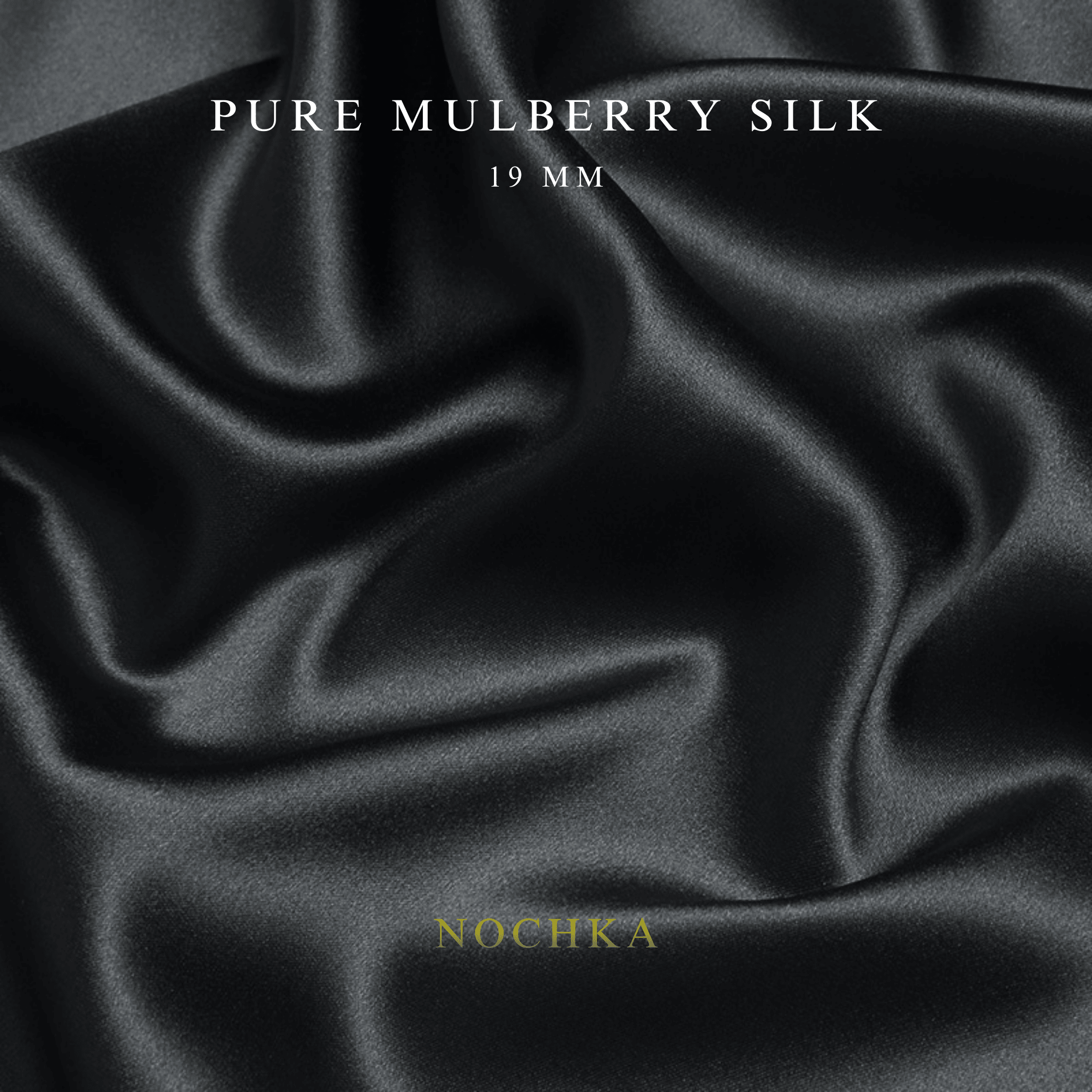NOCHKA 100% Mulberry Silk Square Scarf – 27