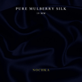 NOCHKA 100% Mulberry Silk Square Scarf – 27"x27" | 19 Momme 6A Grade Silk - NOCHKA
