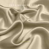 NOCHKA 100% Mulberry Silk Square Scarf – 27"x27" | 19 Momme 6A Grade Silk - NOCHKA
